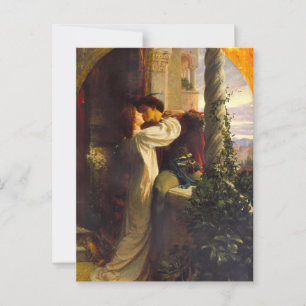 Carte Postale Romeo et Juliet c. 1884 par Sir Frank Dicksee