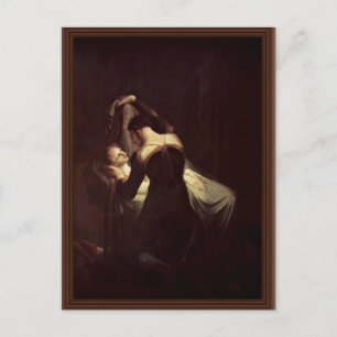 Carte Postale Romeo Sur Le Lit De Mort De Juliet, Par Füssli Joh