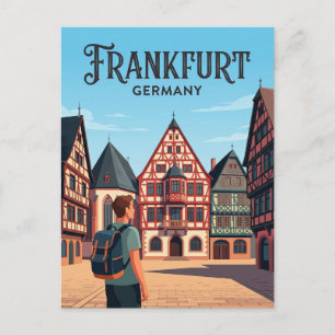Carte Postale Römerberg Allemagne