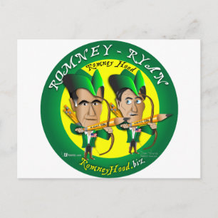 Carte Postale Romney Ryan 2 Archers