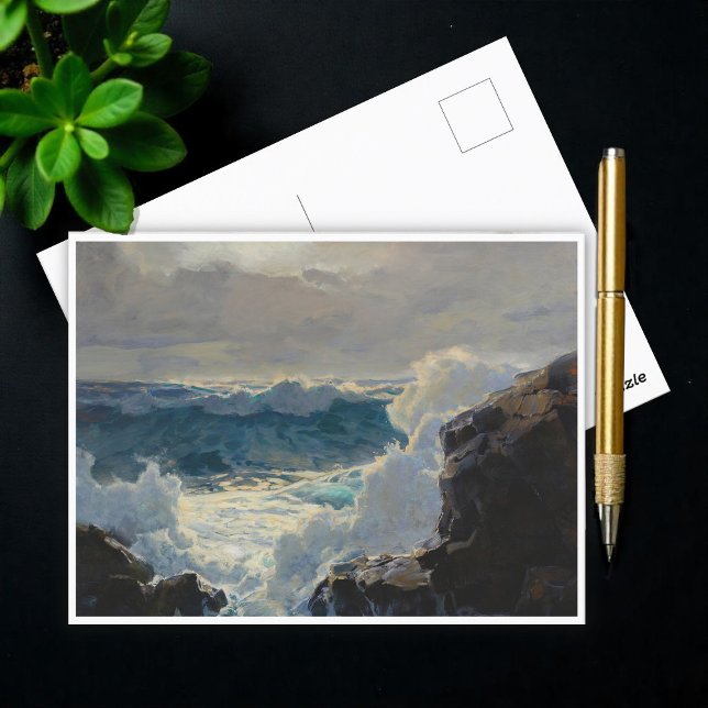 Carte Postale Rompre les vagues (Créateur téléchargé)