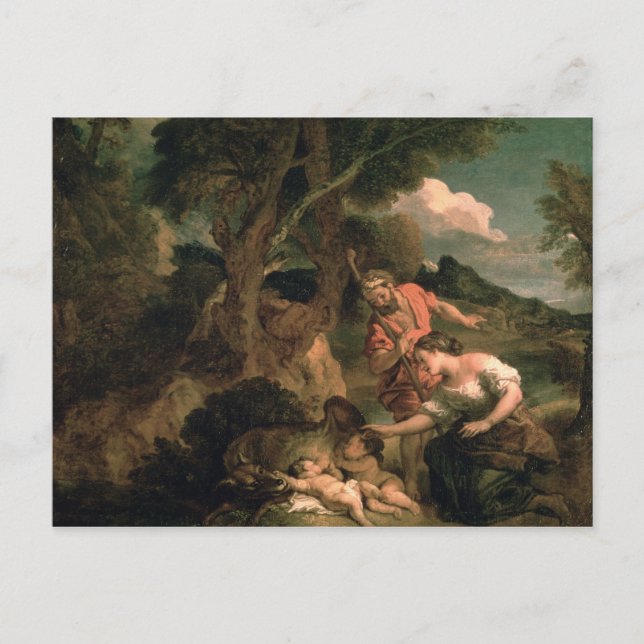Carte Postale Romulus et Remus (Devant)