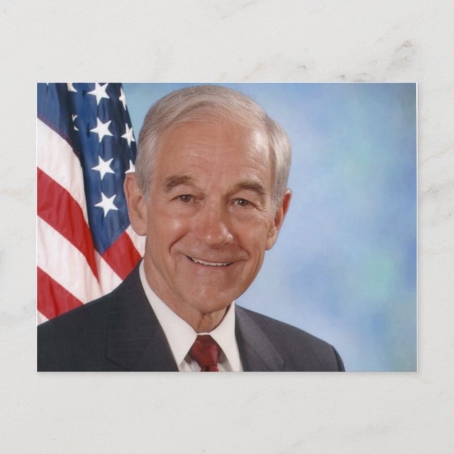 Carte Postale Ron Paul (Devant)