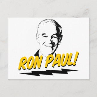 Carte Postale Ron Paul!
