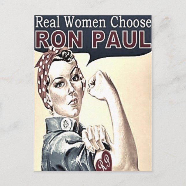 Carte postale Ron Paul (Devant)