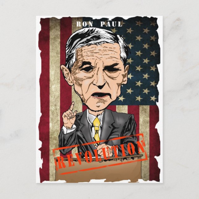 CARTE POSTALE RON PAUL 2012 (Devant)