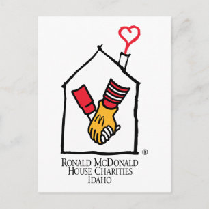 Carte Postale Ronald McDonald Hands