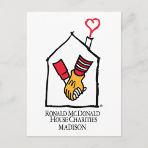 Carte Postale Ronald McDonald Hands