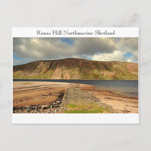 Carte Postale RonasHill, Ronas Hill Northmavine Shetland (Devant)
