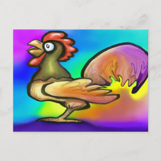 Carte Postale Rooster