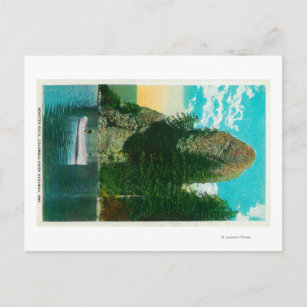 Carte Postale Rooster Rock sur Columbia River
