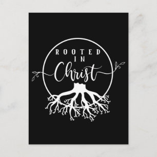 Carte Postale Rooted in Christ
