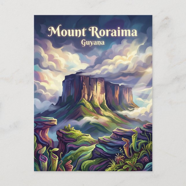 Carte Postale Roraima Guyana (Devant)