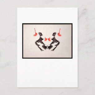 Carte Postale Rorschach Inkblot 3.0