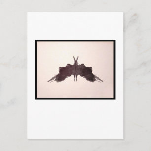 Carte Postale Rorschach Inkblot 5.0