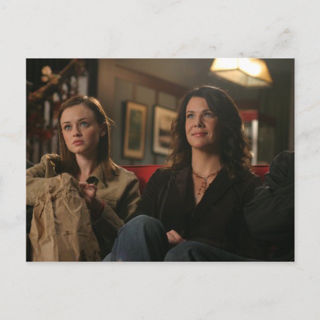 Carte Postale Rory & Lorelai Regarder un film (Devant)