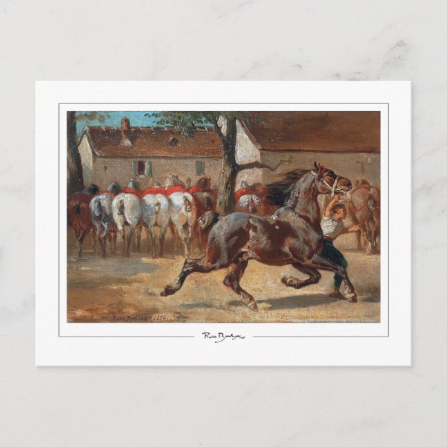 Carte Postale Rosa Bonheur #20 - Beaux-arts (Devant)