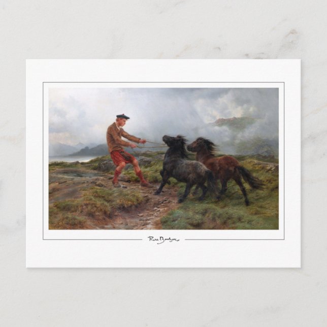 Carte Postale Rosa Bonheur #25 - Beaux-arts (Devant)