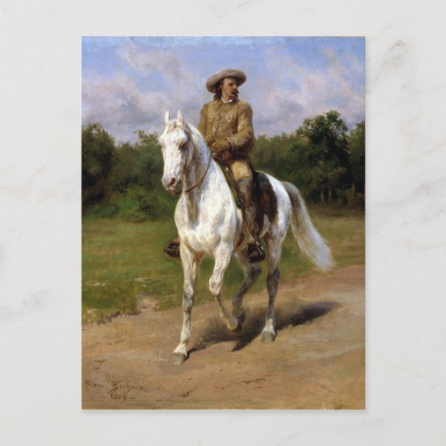 Carte Postale Rosa Bonheur Col. William F. Cody (Buffalo Bill) (Devant)