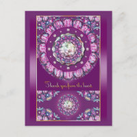 Rosace Rouge Cardinal