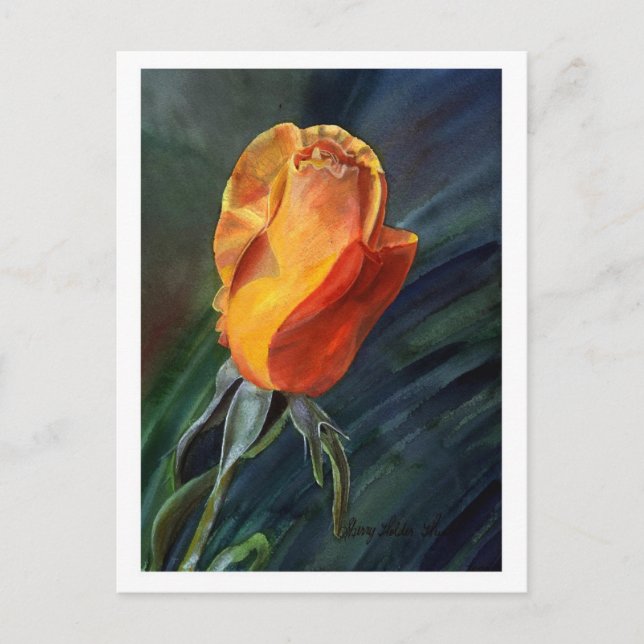 Carte postale rose (Devant)