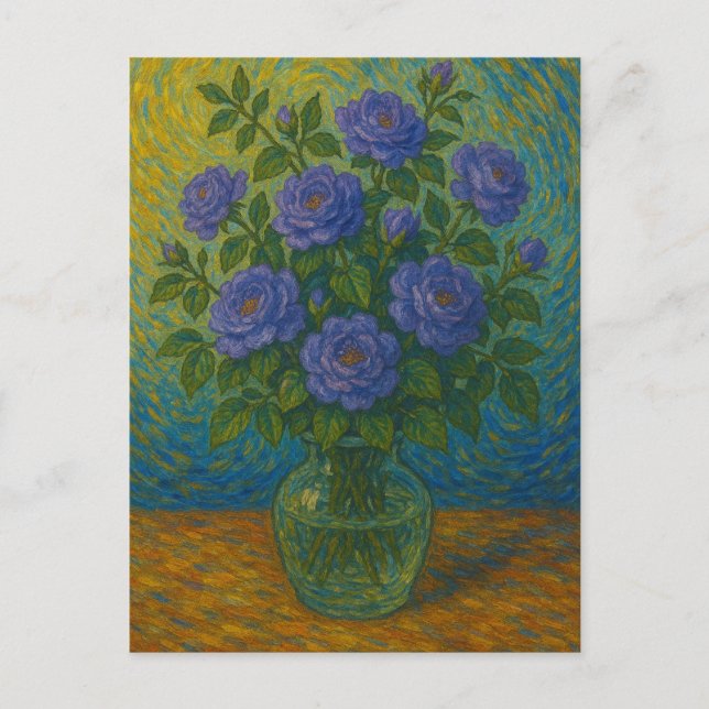 Carte postale rose (Devant)