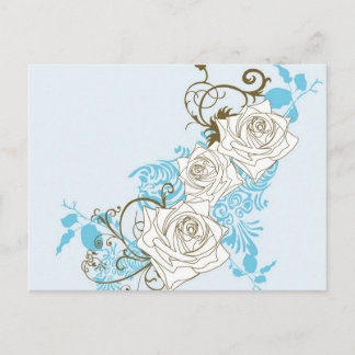 Carte postale rose