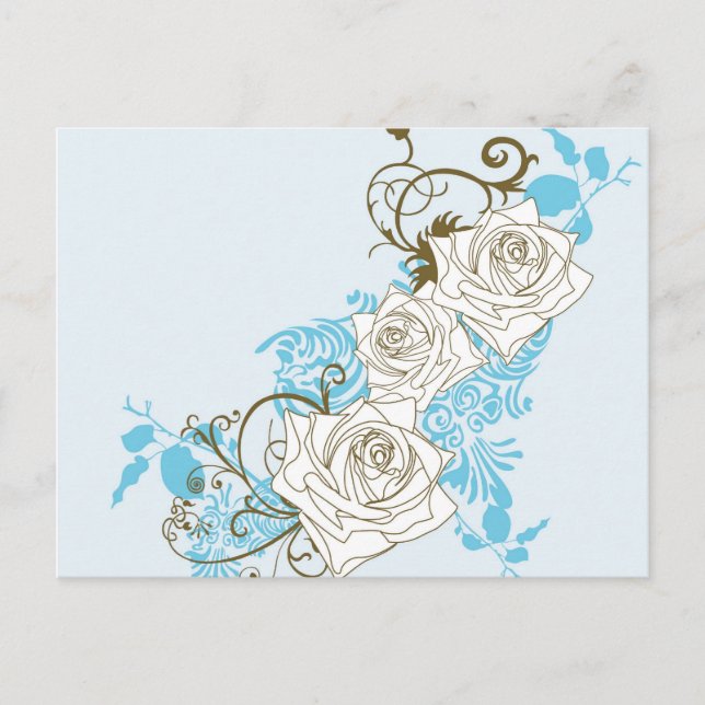 Carte postale rose (Devant)