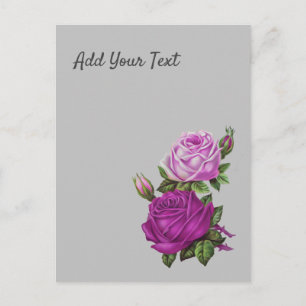 Carte Postale Rose