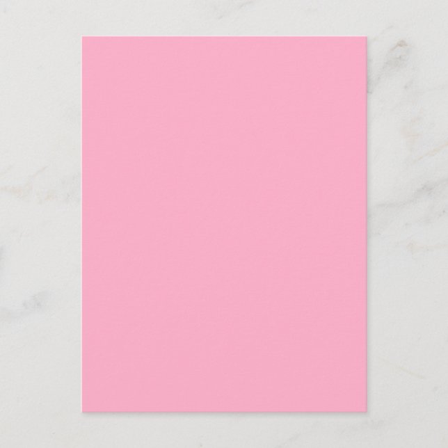 Carte Postale Rose (Devant)