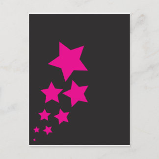 Carte postale rose