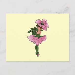 Carte Postale Rose