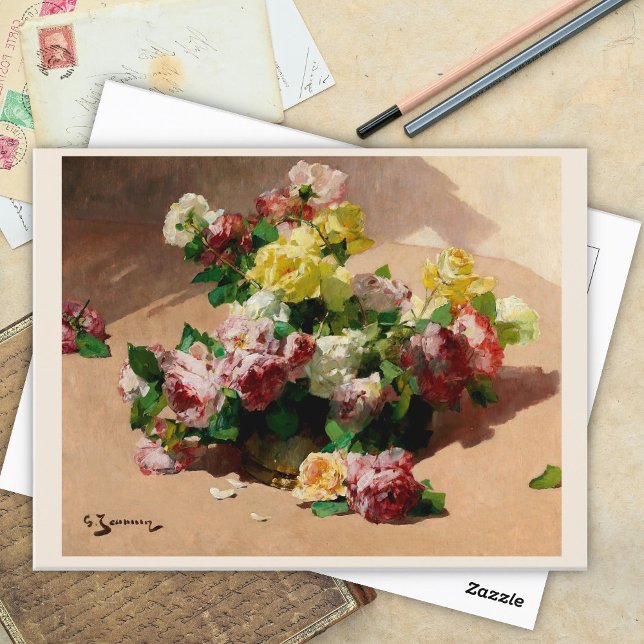 Carte Postale Rose (Créateur téléchargé)