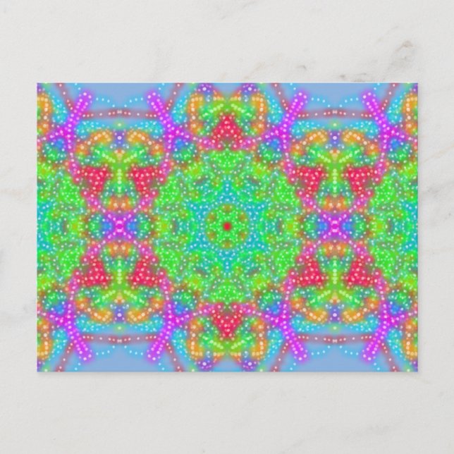 Carte Postale Rose (Devant)