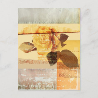 Carte Postale Rose antique