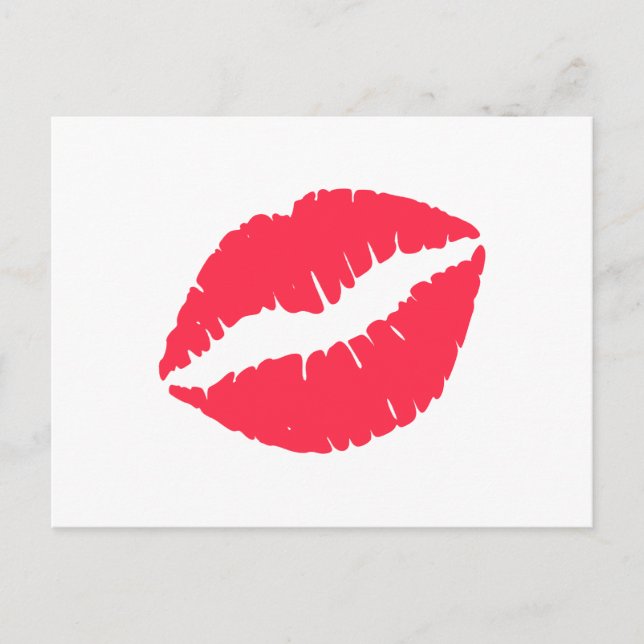 Carte Postale Rose corail (Devant)