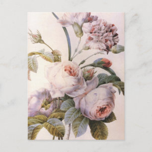 Carte postale Rose d'art vintage