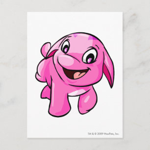 Carte Postale Rose de Poogle