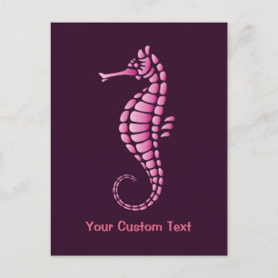 Carte Postale Rose de Seahorse