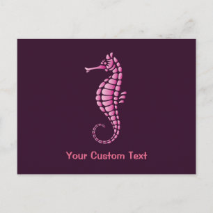 Carte Postale Rose de Seahorse