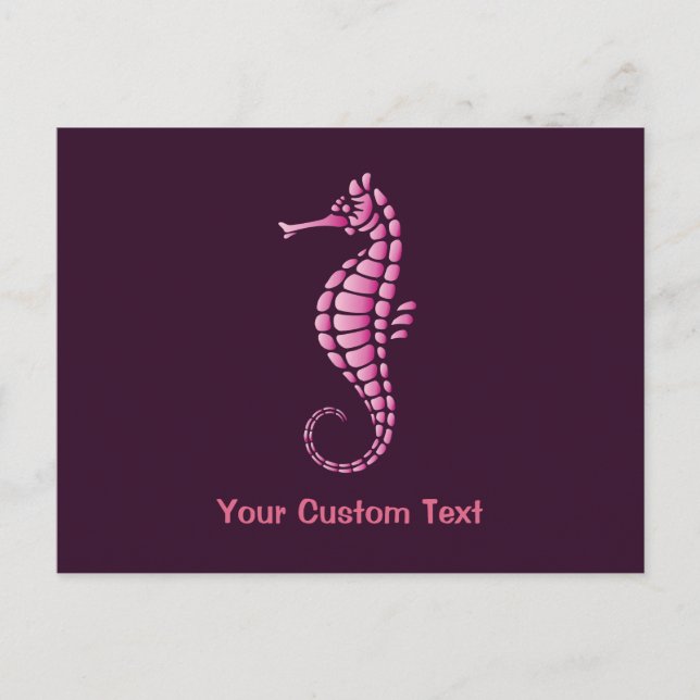 Carte Postale Rose de Seahorse (Devant)