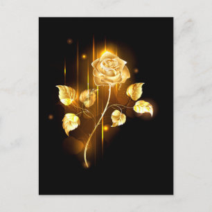 Carte Postale Rose d'or ( rose d'or )