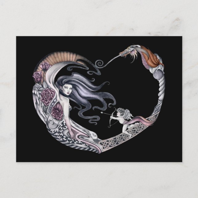 Carte Postale Rose Faery (Devant)