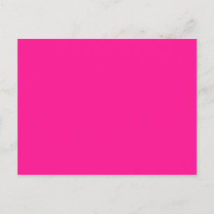 Carte Postale rose foncé