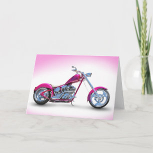 Carte postale rose fraîche de couperet