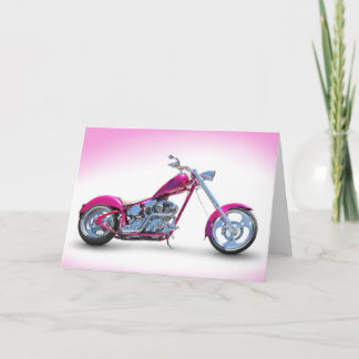 Carte postale rose fraîche de couperet