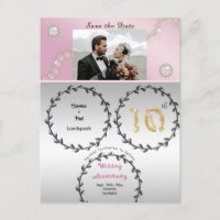 Rose Gold Diamond 10e anniversaire Enregistrer la 