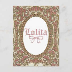 Carte postale Rose Lolita
