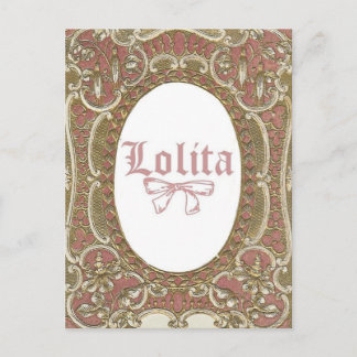 Carte postale Rose Lolita