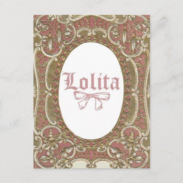 Carte postale Rose Lolita (Devant)